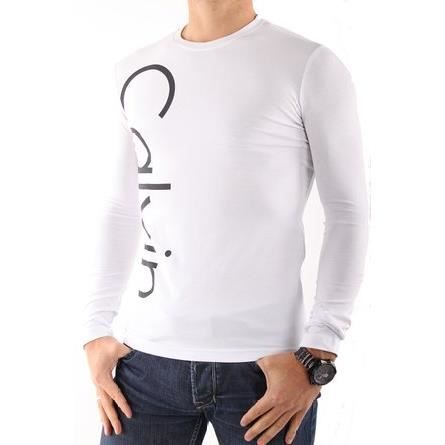 TEE SHIRT CALVIN KLEIN HOMME MANCHES LONGUES