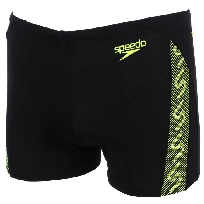 Maillot de bain boxer Monogram boxer blk.yel