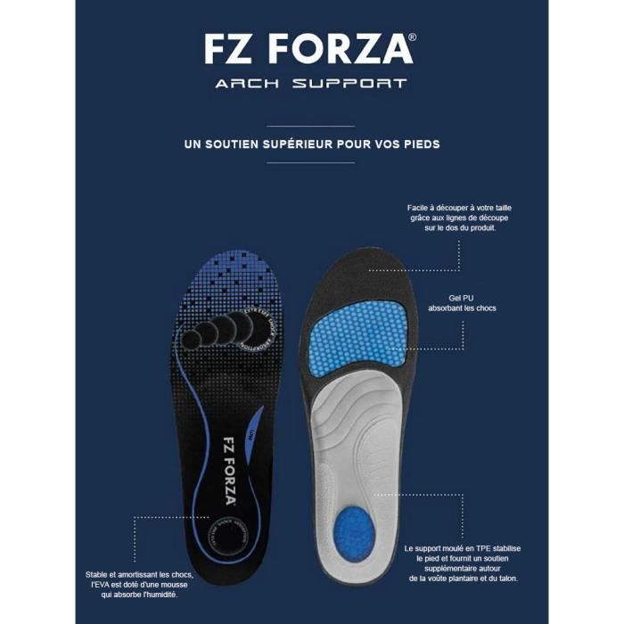 Semelles de badminton FZ FORZA ARCH SUPPORT