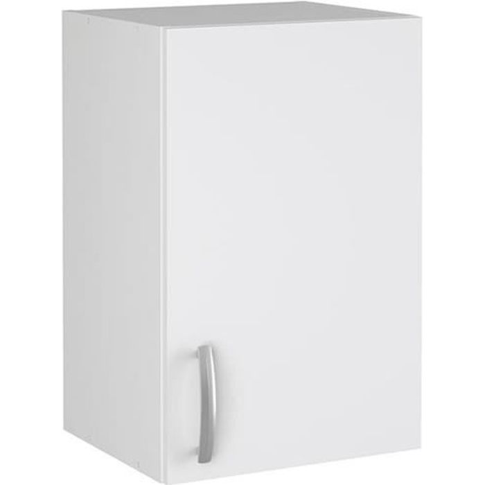 Meuble Haut de cuisine -NOVA- coloris Blanc - Dim :40 x 60 x 28 cm