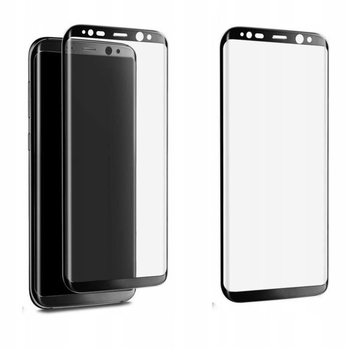 Hartowana folia Samsung S8 / S9 + 3D × 3
