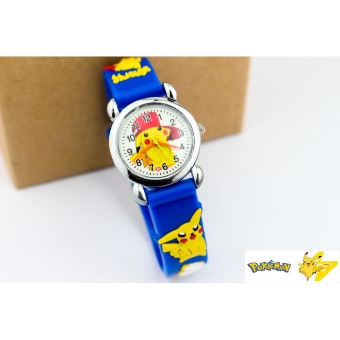 Monte bracelet Pokémon Pikachu classique élégeance Bleu