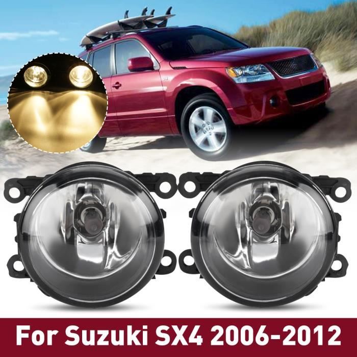 TEMPSA Paire de Feux antibrouillard avant avec câblage ampoules H11 pour Suzuki SX4 Grand Vitara 06-12