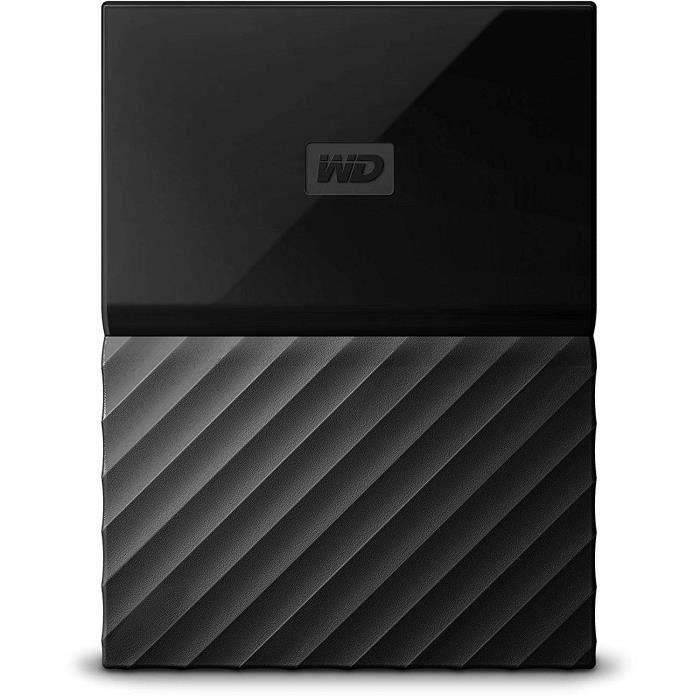 WD Disque dur Externe My Passport 4 To + 1 Housse Offerte