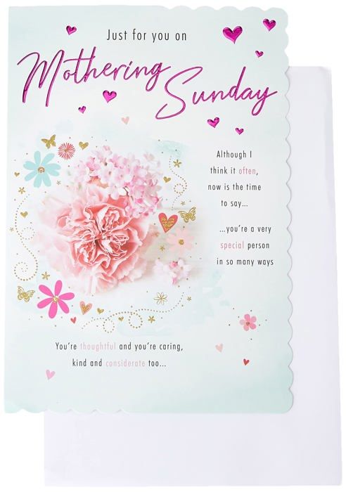 Papeterie Cadeau Royaume-Uni Carte Anniversaire Piccadilly Greetings 'Mari' - 22,9x15,2cm Rouge - Fabriqué UK Carte 22.9x15.2cm Qualité