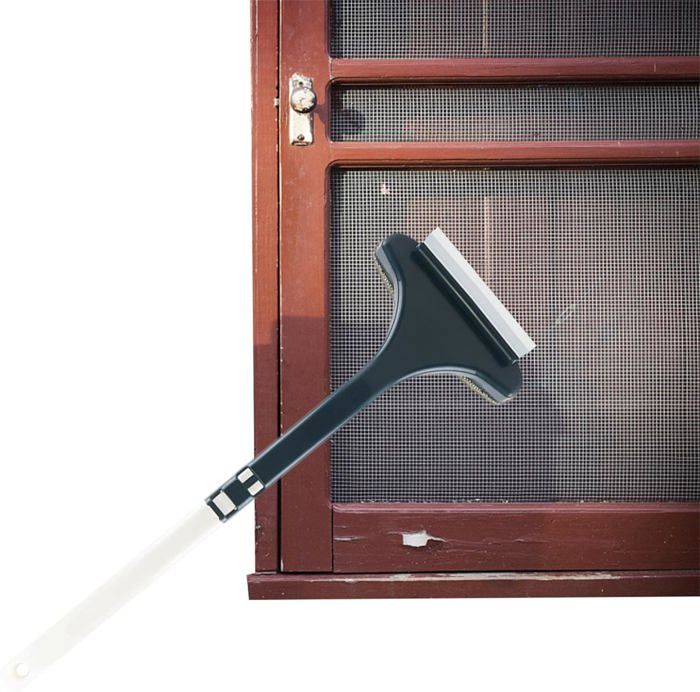 Raclette à Vitre LAMPA Avec Moustiquaire - 25 Cm Et 47 Cm Pour Un Nettoyage Efficace