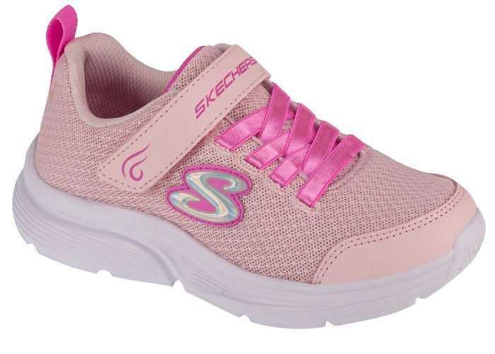 Skechers Sneakers - SKECHERS - Wavy-Lites Blissfully Free - Fille - Rose - Fermeture scratch