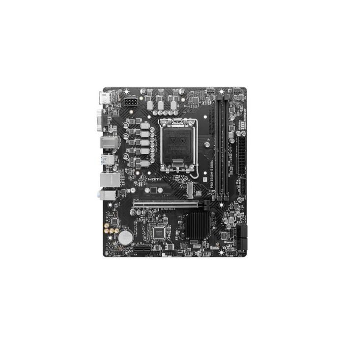 Carte mère MSI PRO B760M-E DDR4 SDRAM Intel B760 LGA 1700 2xDDR4 SDRAM 64 Go Micro ATX - Msi