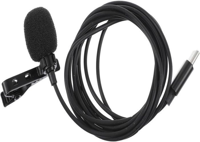 Micro-Cravate Estink Omnidirectionnel 3.5mm - Parfait Pour YouTube, Interviews Et Podcasts