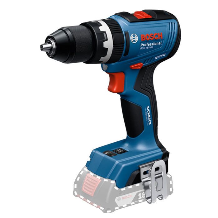 Perceuses visseuses à percussion sans fil BOSCH 06019N3300 GSB 18V 65 en carton sans batteries sans chargeur