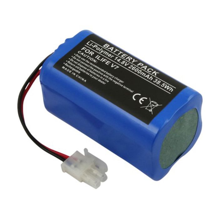 Batterie AVIZAR ILIFE V7 Li polymère 14.8V 2600mAh Compatible Aspirateur Robot