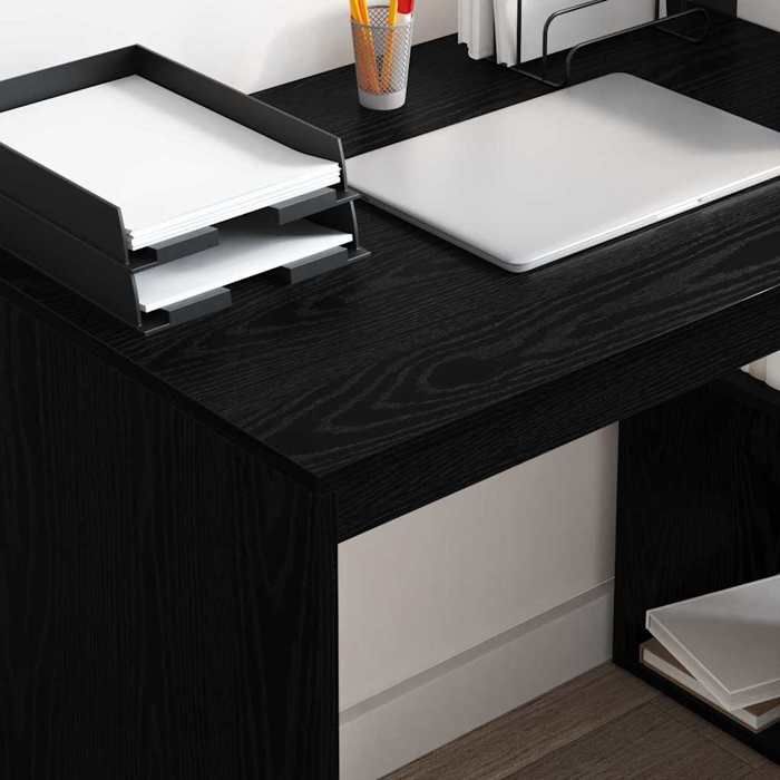 NEUF Noir MEUBLE de travail(Adulte/enfant) - Table dordinateur Chêne noir 108x55x103.5cm - Bois dingénierie LH 85974311