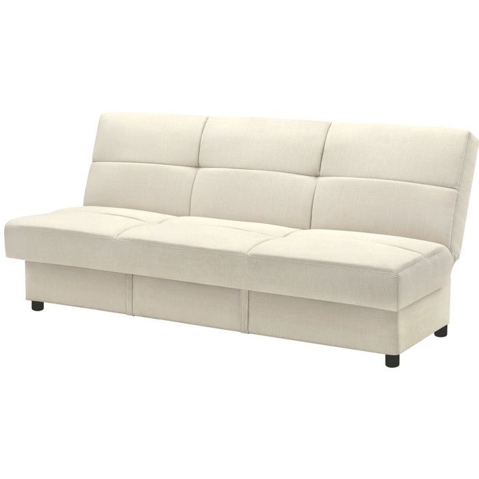 Canapé Clic-Clac Enzo - 186 x 80 x 87 cm - 3 places - Beige