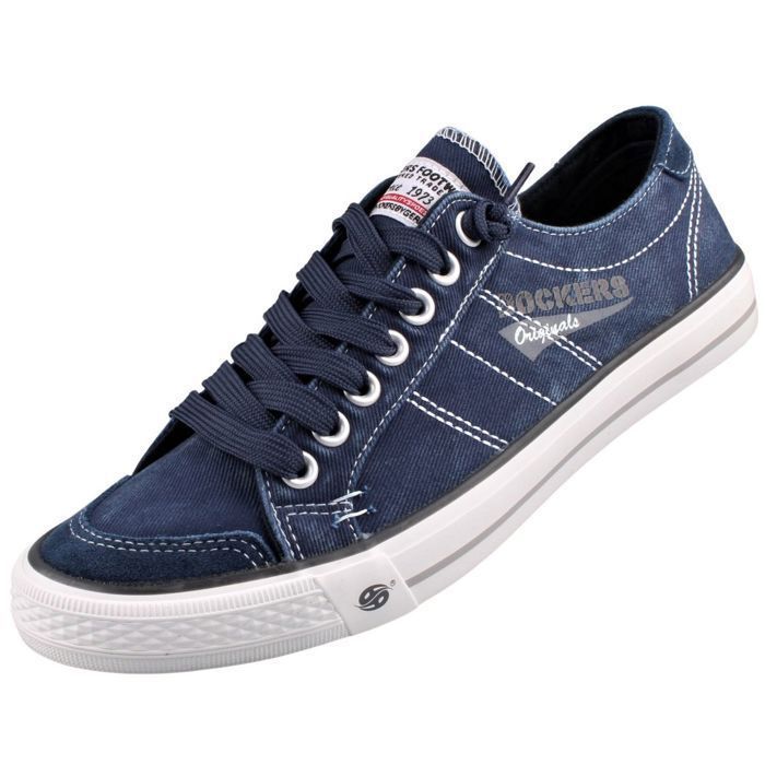 Dockers by Gerli Baskets pour Homme 30ST027-790660 Bleu