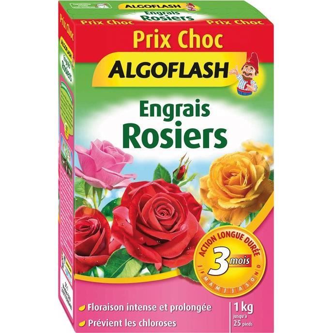 ALGOFLASH - Engrais rosiers action prolongée prix choc 1kg