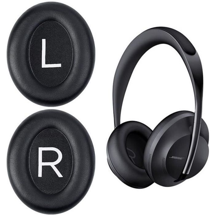 Étui Pour Casque 1 Paire De Rechange En Cuir De Protéine Oreillettes  Coussinets Pour Bose 700 - Nc700 Casque Bluetooth - Noir - Cdiscount TV Son  Photo