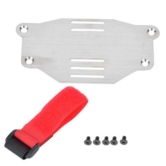 Plaque De Batterie Fibre De Carbone RC 1/10 - Support Montage Traxxas HSP Axial SCX10