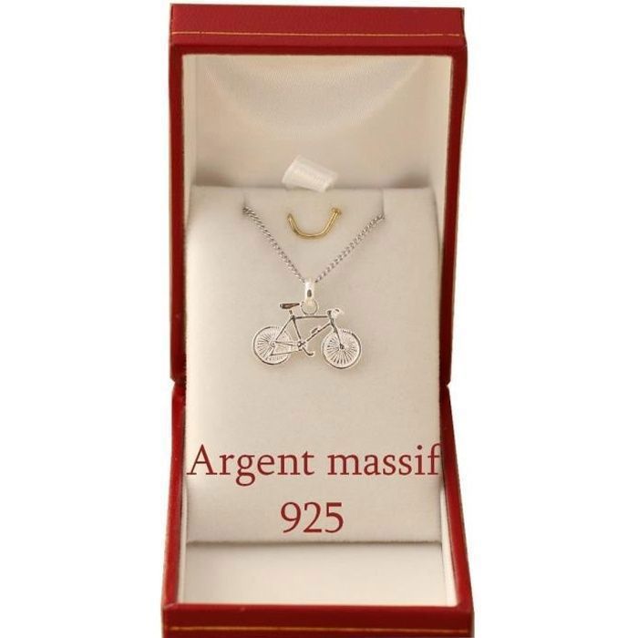 Médaille Vélo FFC – Cyclisme – Argent Massif émaillé – Ancienne Et Authentique