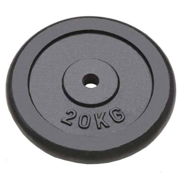 ZIPRO SQUARE Jeu de plaques de poids 4x2 kg Poids en acier Haltères Plaques de poids Poids d'haltères