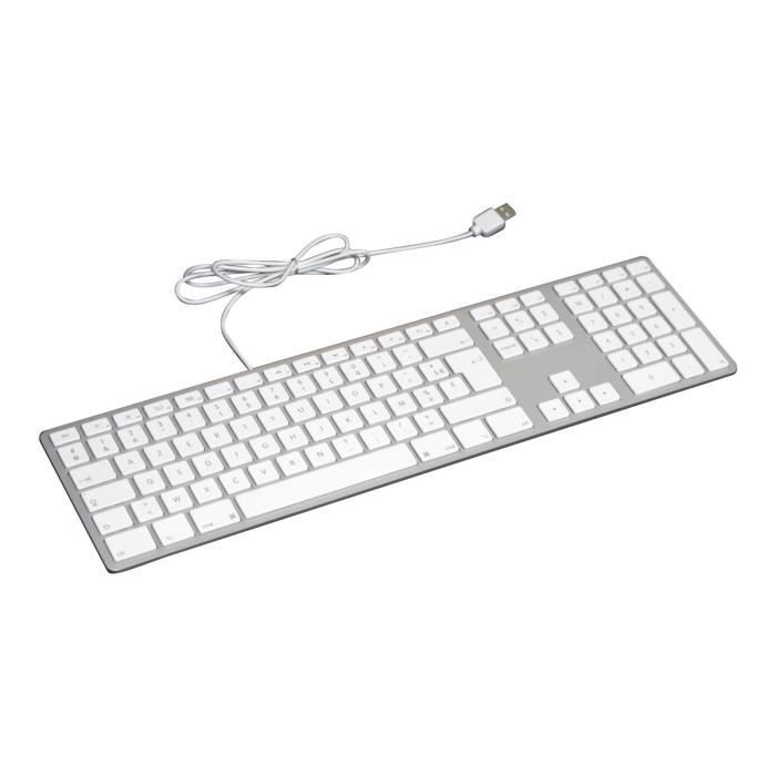 Matias Wired Aluminum Clavier USB allemand e - vue 2