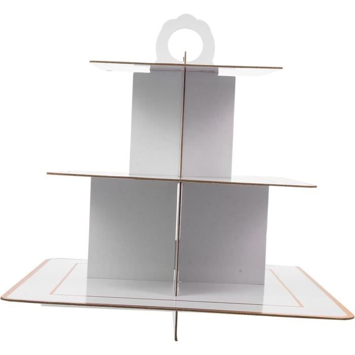 Support À Gâteau Carré Présentoir De Bonbons Rack Support De Cupcake