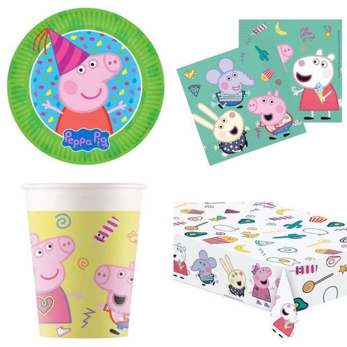 Kit Peppa Pig Decoration Table Fetes Anniversaires Cdiscount Maison