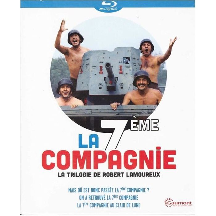 La 7eme Compagnie - Coffret Integrale des Films (Blu Ray) - Cdiscount DVD