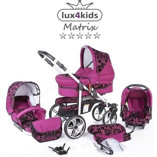 poussette matrix rose