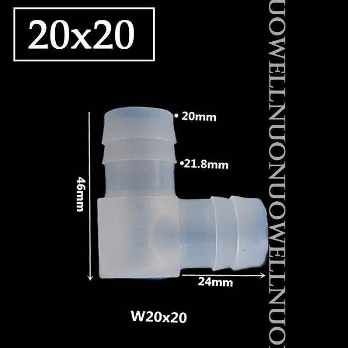 Tuyau En PVC Transparent à 90 Degrés, Connecteur Coudé égal à 90 Degrés, For Aquarium, Réservoir De Poissons, Raccords D'alimentation En Eau D' Irrigation De Jardin Transparents, 20-110mm(75mm(2pcs