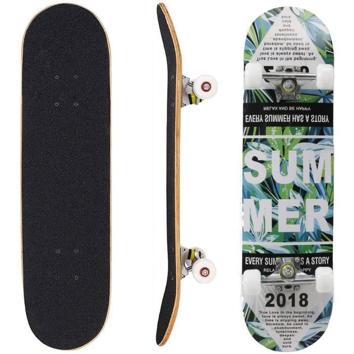 Skateboard Complet MOB Ridgeway 8.0 - 31.875x8 - Bleu - Bois érable - Ados/Adultes