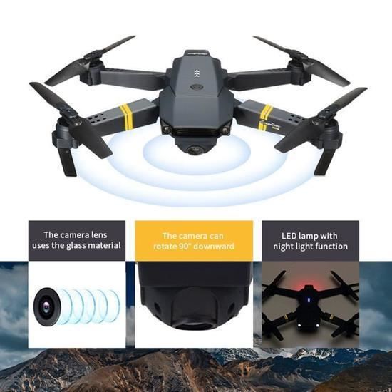 E58 Eachine WIFI FPV RTF RC Drone avec 2MP Caméra Grand Angle ...