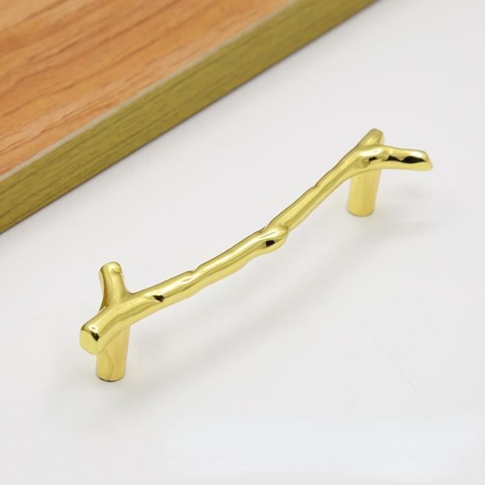 Poignée De Tiroir En Forme De Branche D'arbre – 1 Pièce, Style Vintage, Alliage De Zinc