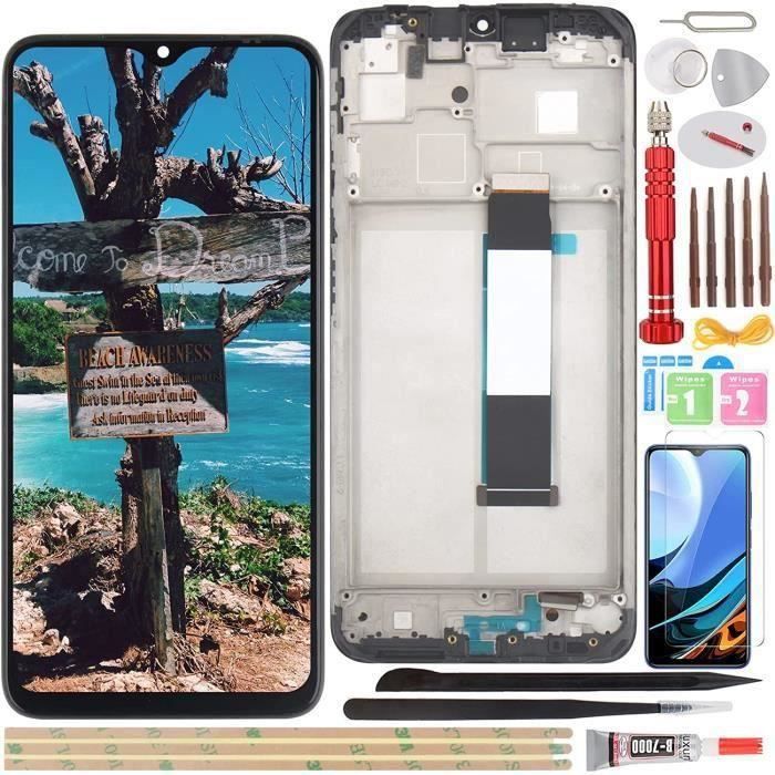 Écran LCD pour Xiaomi Poco M3 M2010J19CG / Redmi 9T M2010J19SG LCD écran tactile Digitizer avec kit d'outils de réparation(pas pour Xiaomi Mi 9T/ Redmi Note 9T