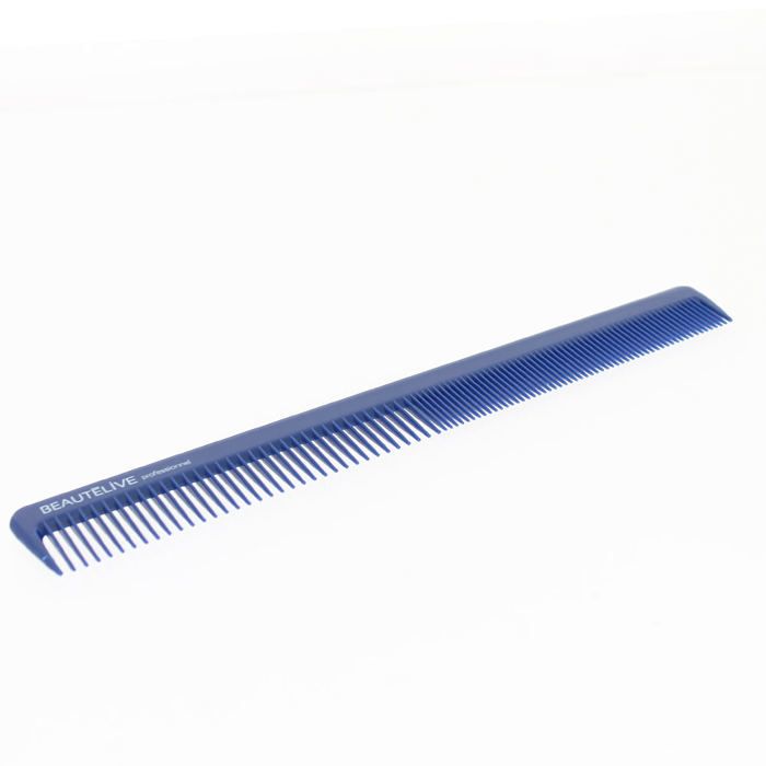 Beautélive - Peigne de coupe ABS en biais 18cm couleur bleue