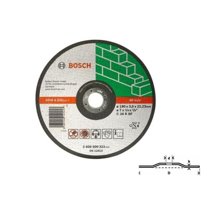 Lot De 25 Disques à Tronçonner Bosch Pour Métal – 230 Mm, Alésage 22,23 Mm - 9