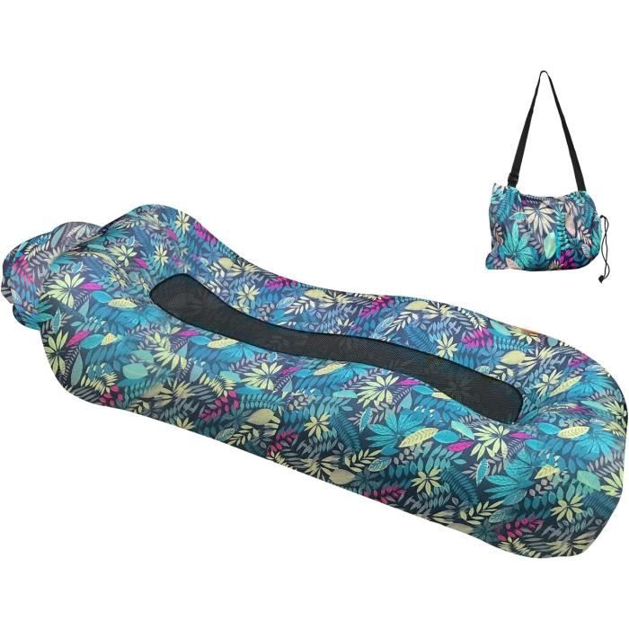 Canapé Gonflable Portable Hiseng - Hamac Fauteuil Transat Gonflable Pour Camping Plage Jardin