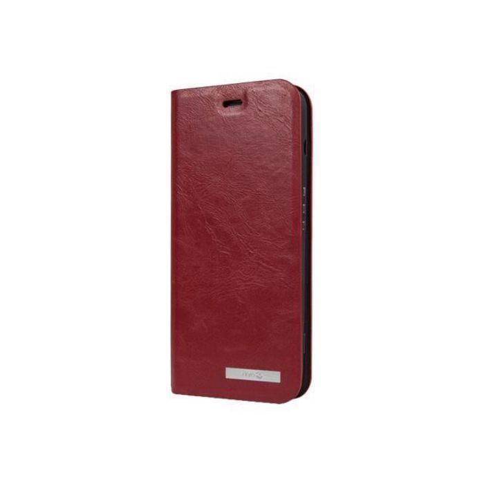 Housse Portefeuille Pour Doro 8040 - Motif Fleurs Noir Et Blanc - Cuir Artificiel - Flip Cover Avec Poches