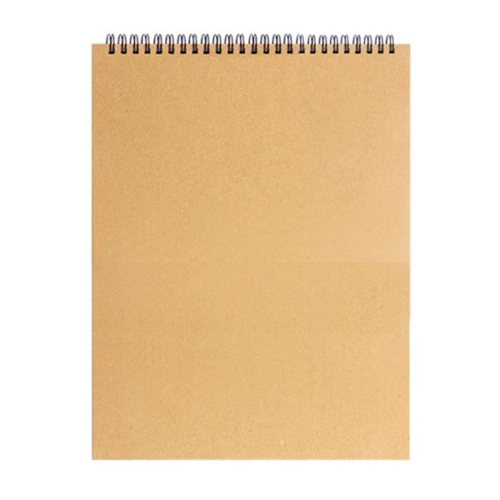 4 Carnets De Croquis A5 - 100 Pages Vierges, Papier 150g/m², Double Spirale 360°