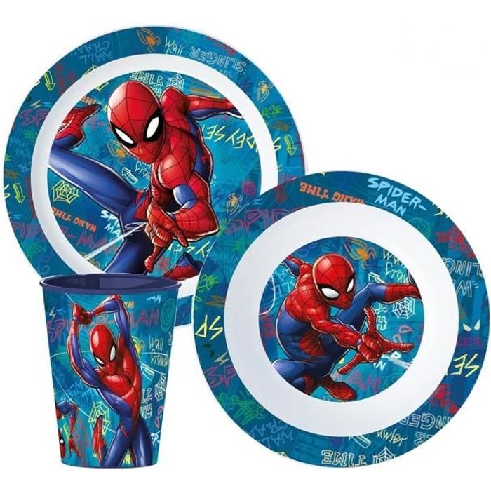 Spiderman Assiette Cdiscount