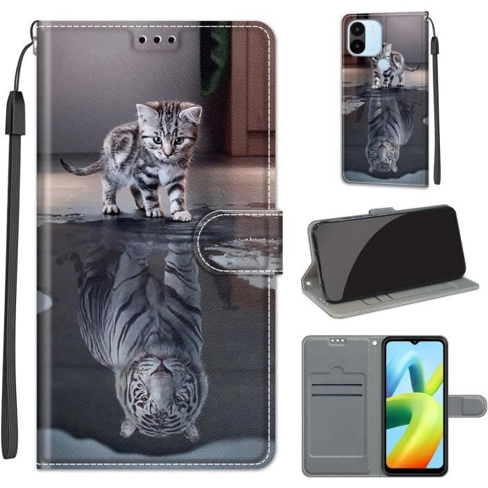 Etui de protection à fermeture magnétique pour téléphones Xiaomi (fin)