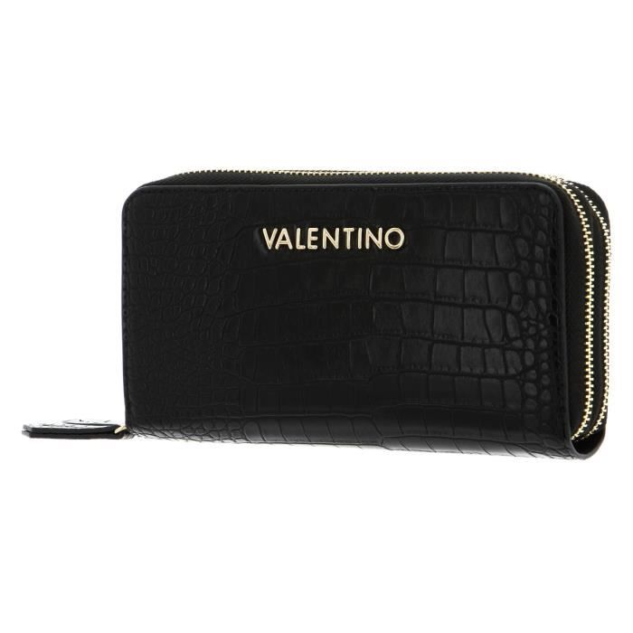Porte-monnaie VALENTINO BAGS - Modèle Atlantique Vert - Neuf Avec étiquettes - Design Logo - Fermeture éclair - Organisateur