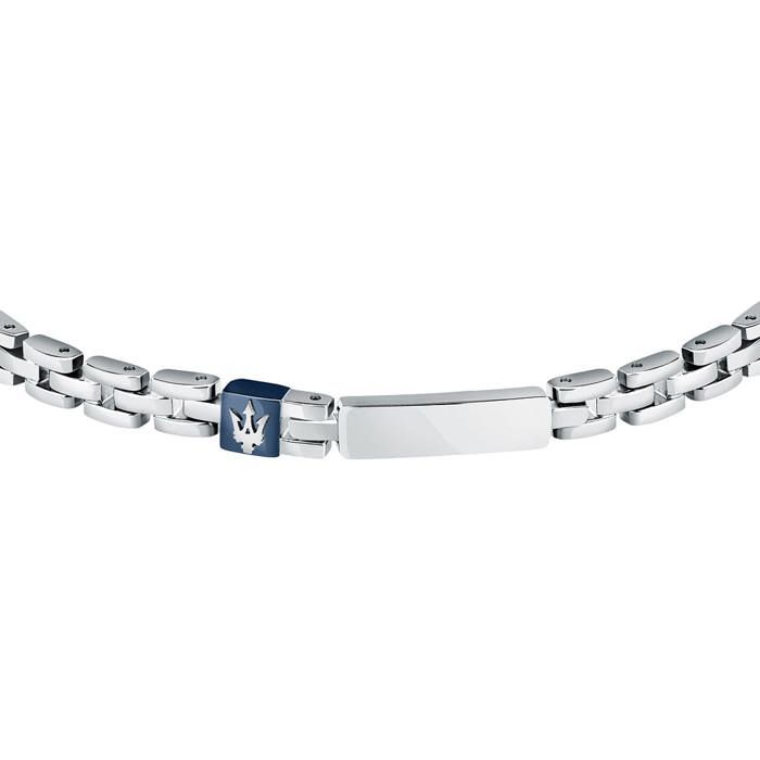 Bracelet - MASERATI - Iconic JM324AVD56 - Acier - Réglable 18–21 5 cm - Fermoir boucle