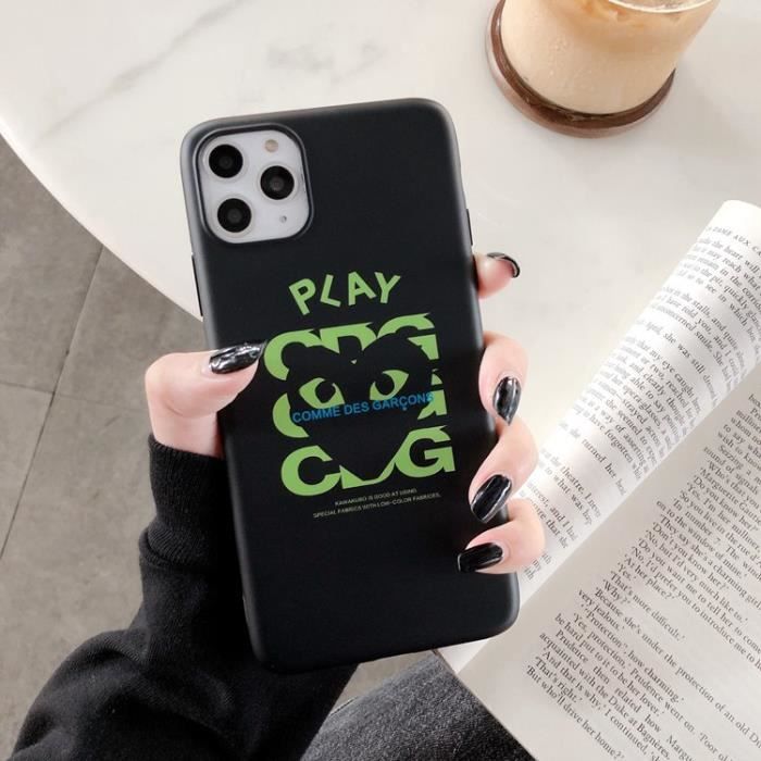 comme des garçons play verte