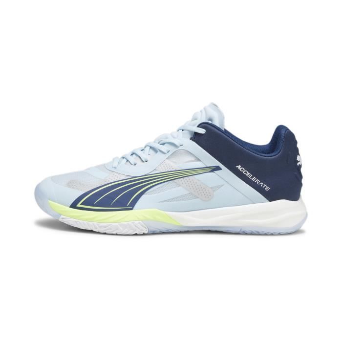 chaussures de handball indoor puma accelerate nitro sqd - blue - 41
