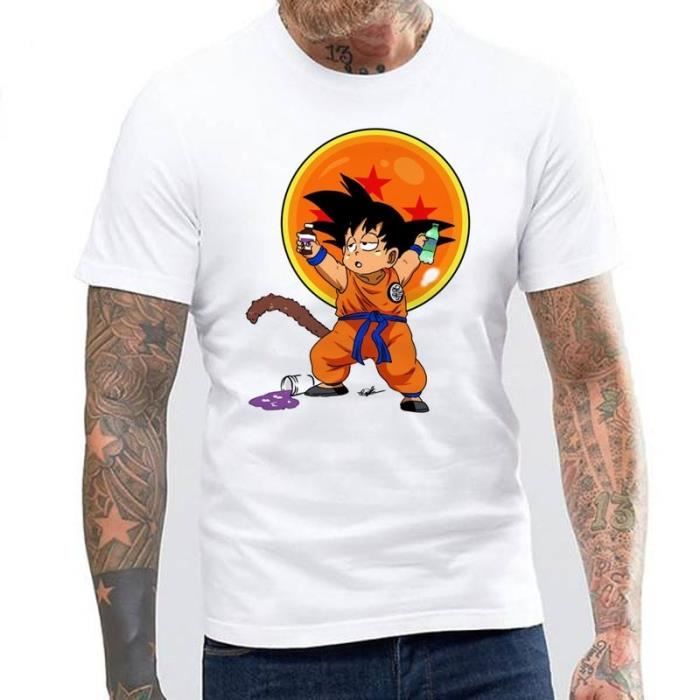tee shirt dragon ball z adulte
