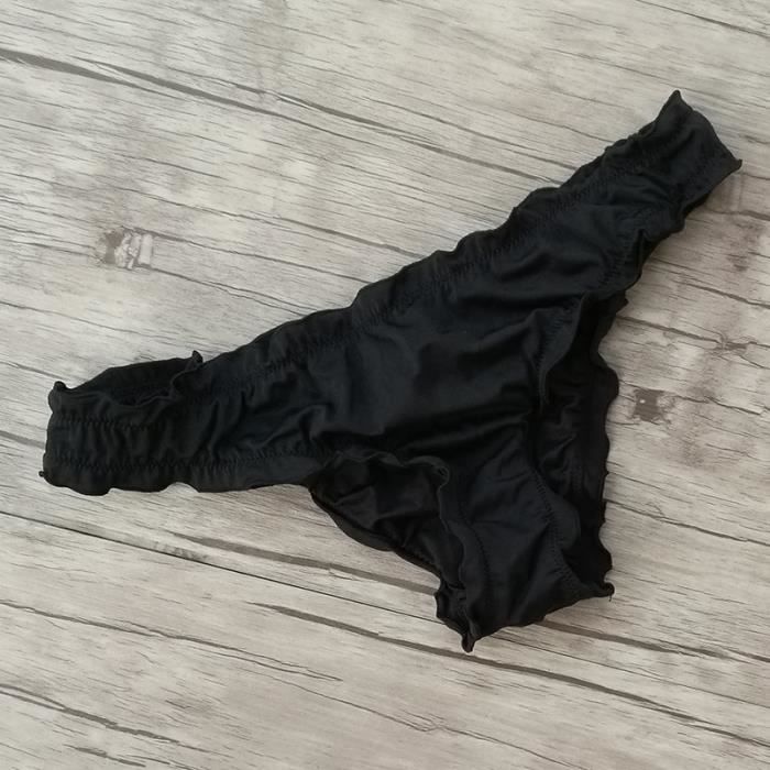 Bas De Bikini Victoria’s Secret – Blanc, Dos Froncé Effronté, Taille XS, Neuf