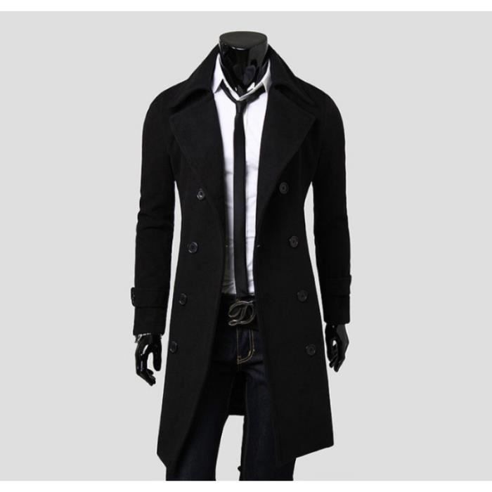 Manteau long homme