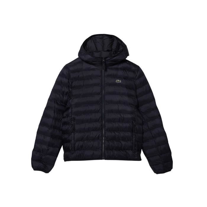Veste Lacoste Blouson Noire pour Homme Cdiscount Sport