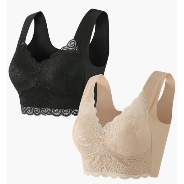 Soutien-gorge beige semi-complet dentelle armatures model 183205 Teyli microfibre confort style élégance maintien parfait femmes