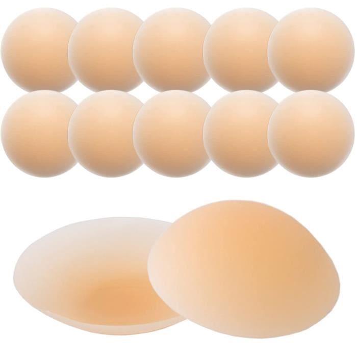 Cache-Tétons Adhésifs Pailletés - Lot De 2 Paires - Pour Tenues Dos Nu, Sans Bretelles Ou Fêtes